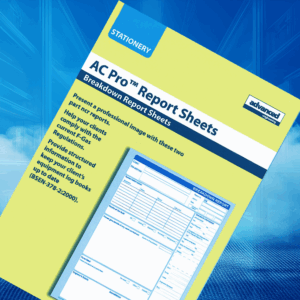 Service Report Sheets
