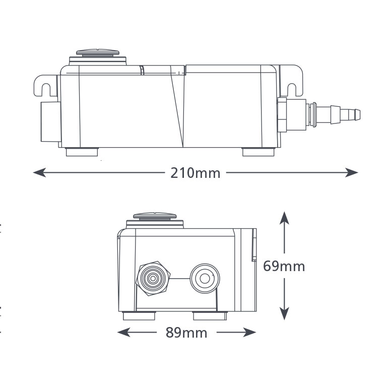 Aspen Mini Tank Condensate Pump - Image 4
